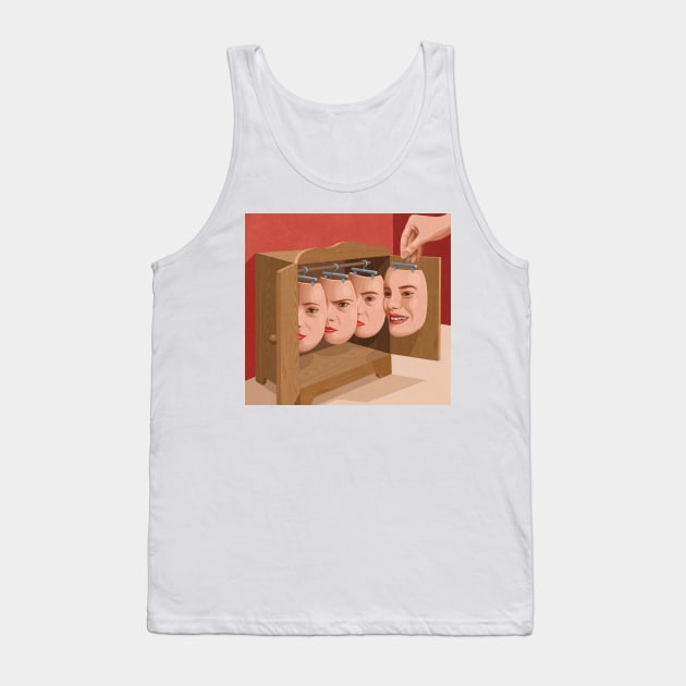 Face Hanger Tank Top by John Holcroft